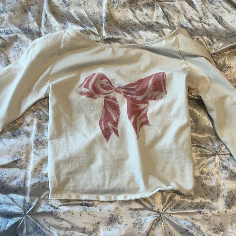 Kimchi Blue Cream and Pink Floral Top